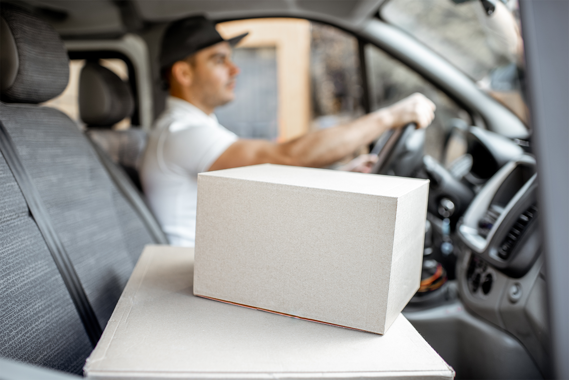 pakketbezorging door pakketbezorger